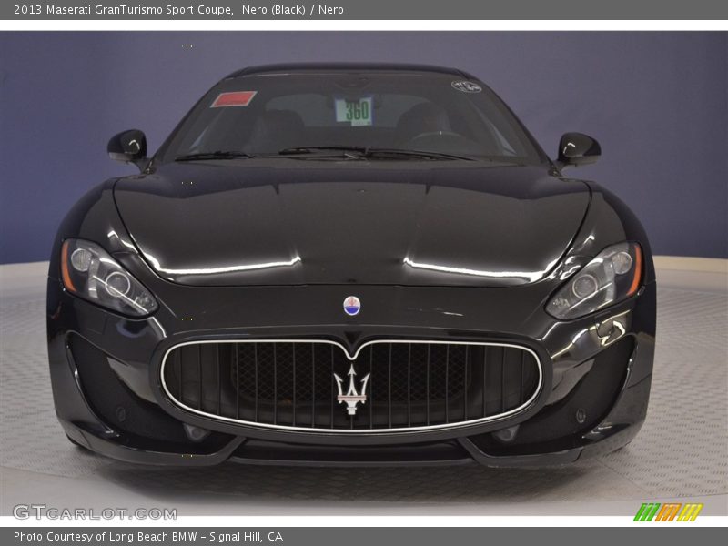 Nero (Black) / Nero 2013 Maserati GranTurismo Sport Coupe