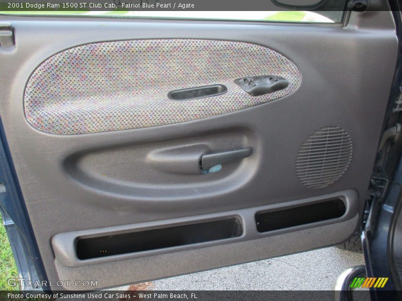 Patriot Blue Pearl / Agate 2001 Dodge Ram 1500 ST Club Cab