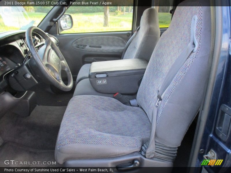 Patriot Blue Pearl / Agate 2001 Dodge Ram 1500 ST Club Cab