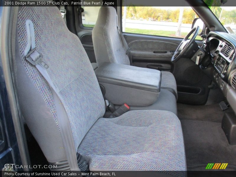 Patriot Blue Pearl / Agate 2001 Dodge Ram 1500 ST Club Cab