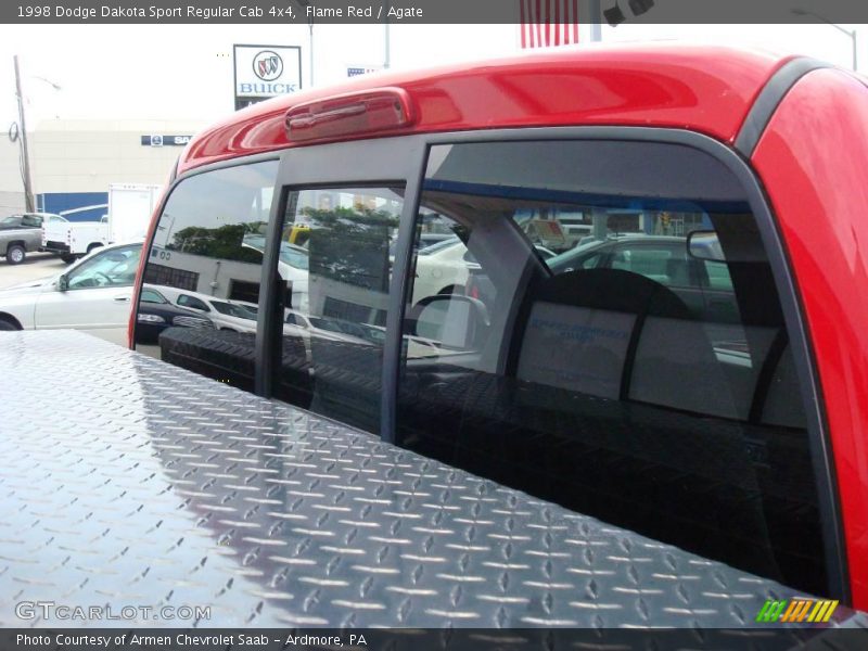 Flame Red / Agate 1998 Dodge Dakota Sport Regular Cab 4x4
