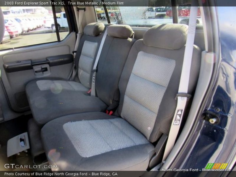 True Blue Metallic / Medium Flint 2003 Ford Explorer Sport Trac XLS