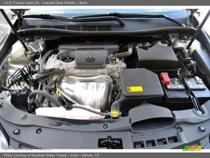 Celestial Silver Metallic / Black 2015 Toyota Camry SE