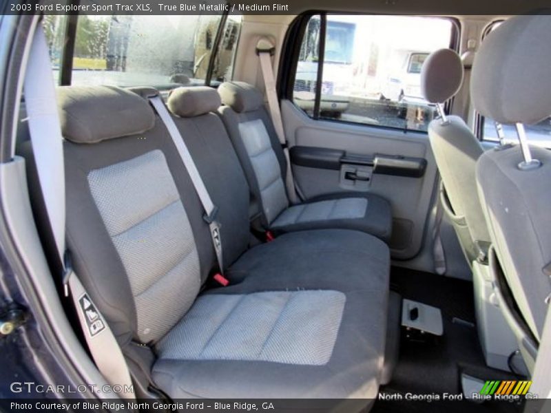 True Blue Metallic / Medium Flint 2003 Ford Explorer Sport Trac XLS