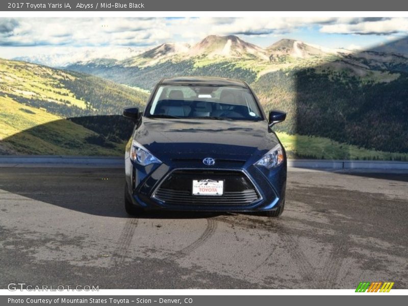 Abyss / Mid-Blue Black 2017 Toyota Yaris iA
