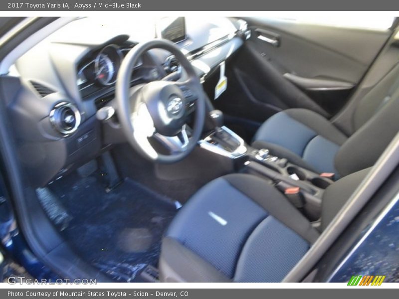 Abyss / Mid-Blue Black 2017 Toyota Yaris iA
