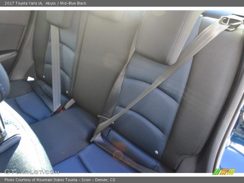 Abyss / Mid-Blue Black 2017 Toyota Yaris iA