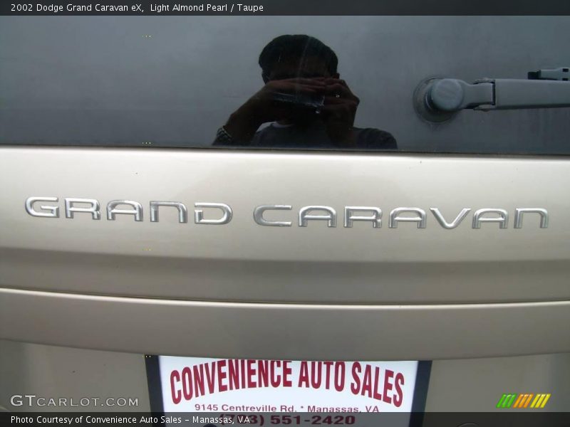 Light Almond Pearl / Taupe 2002 Dodge Grand Caravan eX