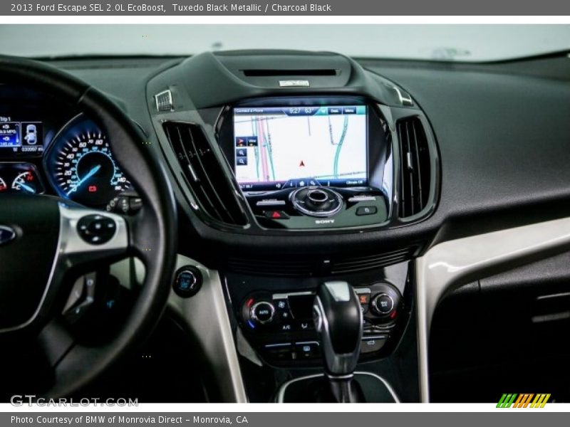 Tuxedo Black Metallic / Charcoal Black 2013 Ford Escape SEL 2.0L EcoBoost