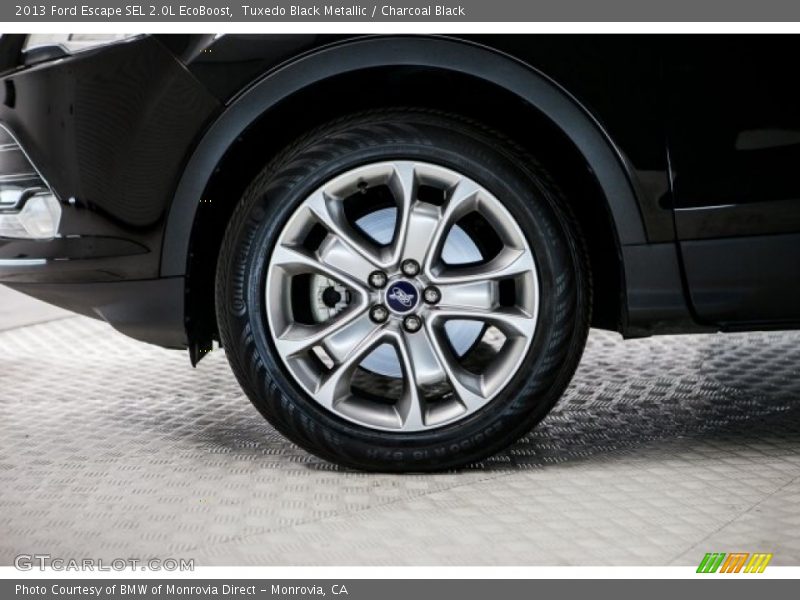 Tuxedo Black Metallic / Charcoal Black 2013 Ford Escape SEL 2.0L EcoBoost