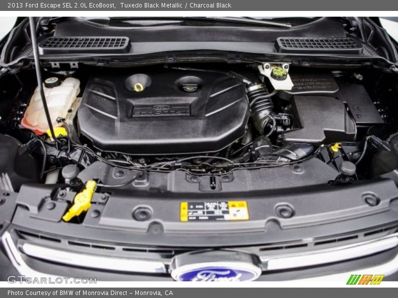 Tuxedo Black Metallic / Charcoal Black 2013 Ford Escape SEL 2.0L EcoBoost