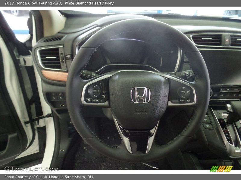  2017 CR-V Touring AWD Steering Wheel