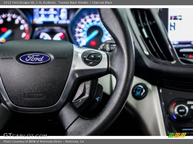 Tuxedo Black Metallic / Charcoal Black 2013 Ford Escape SEL 2.0L EcoBoost