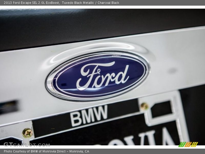Tuxedo Black Metallic / Charcoal Black 2013 Ford Escape SEL 2.0L EcoBoost