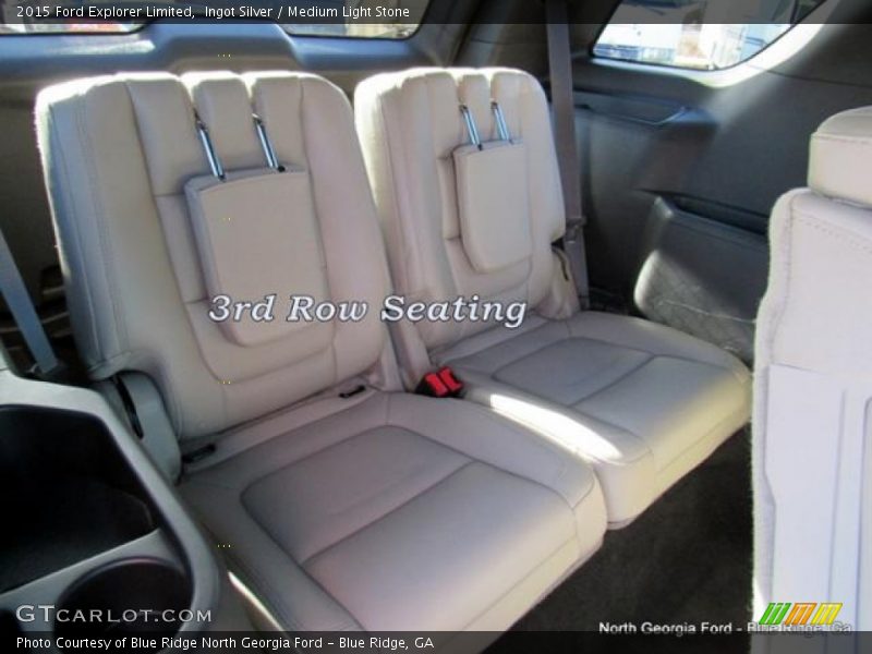 Ingot Silver / Medium Light Stone 2015 Ford Explorer Limited