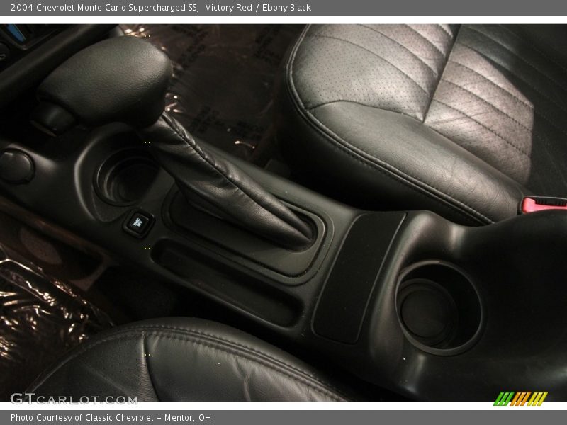 Victory Red / Ebony Black 2004 Chevrolet Monte Carlo Supercharged SS