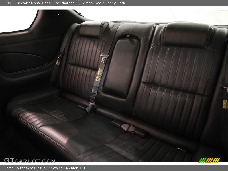 Victory Red / Ebony Black 2004 Chevrolet Monte Carlo Supercharged SS