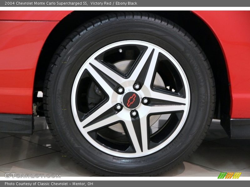 Victory Red / Ebony Black 2004 Chevrolet Monte Carlo Supercharged SS