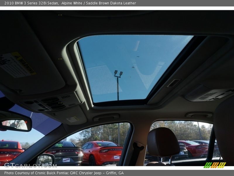 Alpine White / Saddle Brown Dakota Leather 2010 BMW 3 Series 328i Sedan