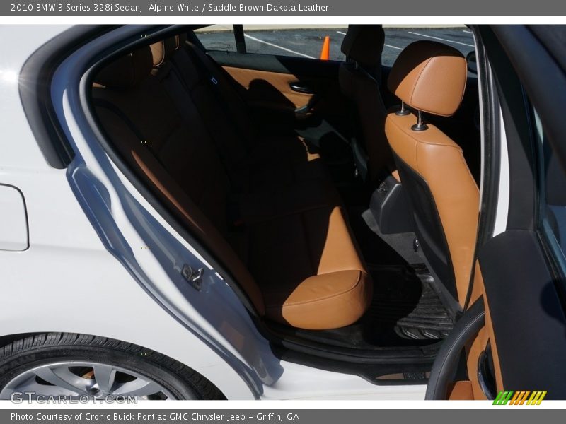 Alpine White / Saddle Brown Dakota Leather 2010 BMW 3 Series 328i Sedan