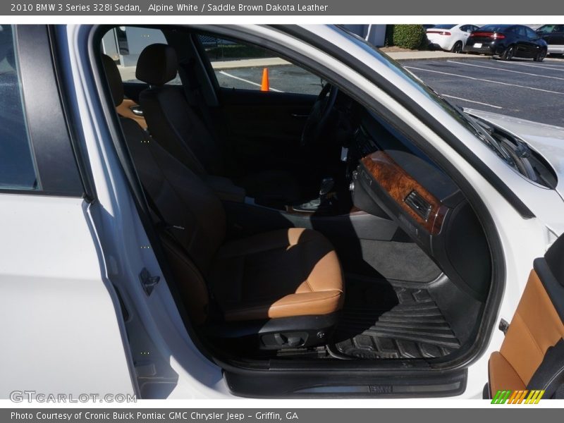 Alpine White / Saddle Brown Dakota Leather 2010 BMW 3 Series 328i Sedan