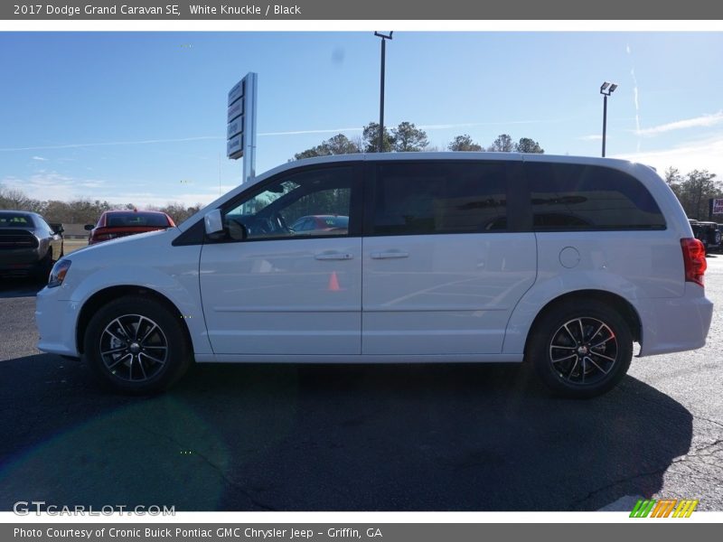White Knuckle / Black 2017 Dodge Grand Caravan SE