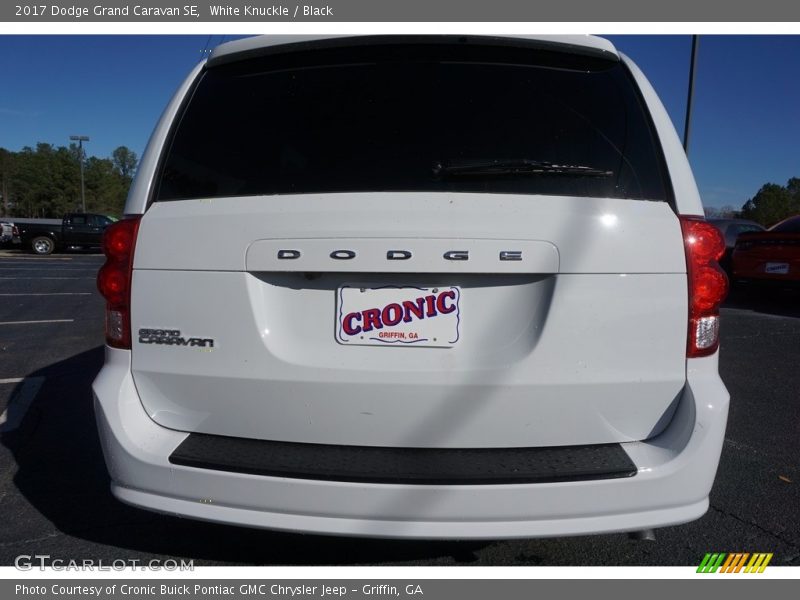 White Knuckle / Black 2017 Dodge Grand Caravan SE