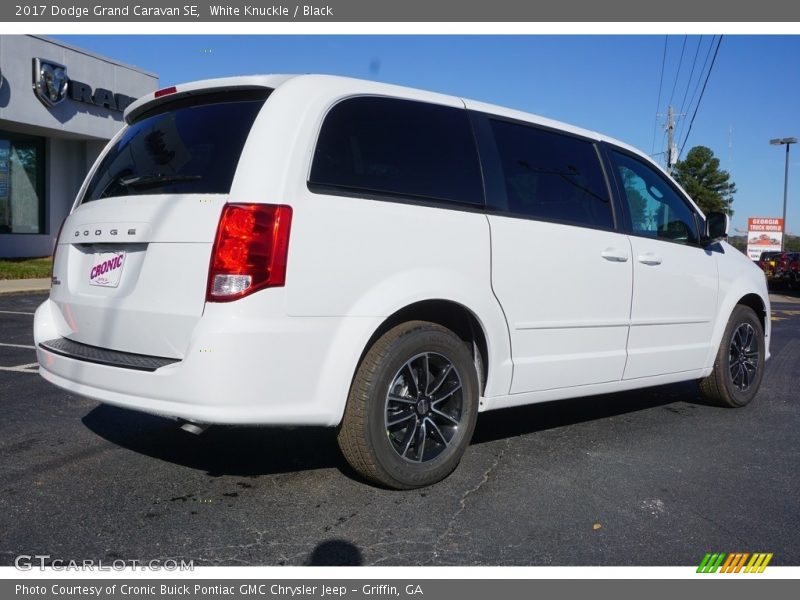 White Knuckle / Black 2017 Dodge Grand Caravan SE