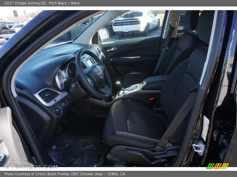 Pitch Black / Black 2017 Dodge Journey SE