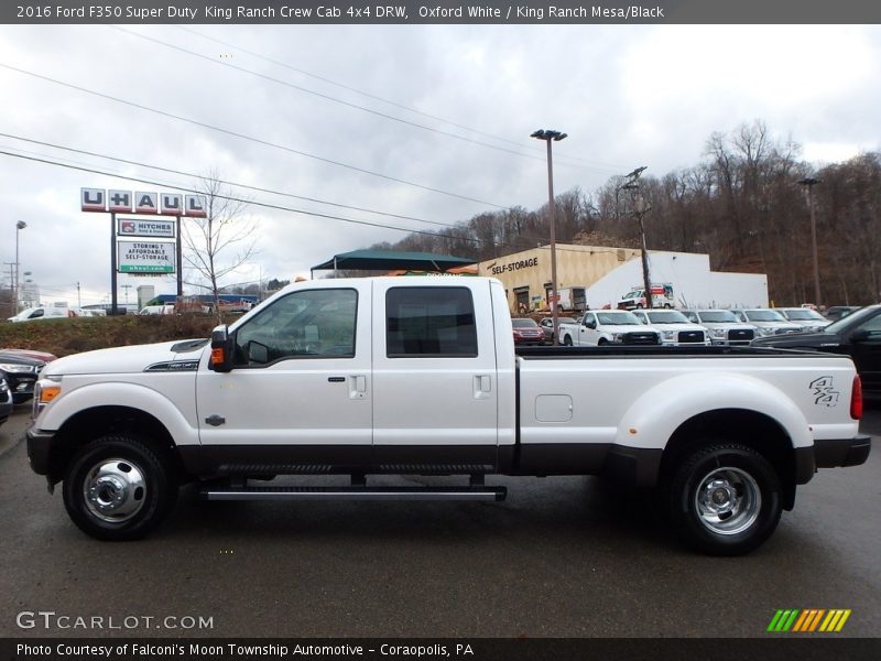 Oxford White / King Ranch Mesa/Black 2016 Ford F350 Super Duty  King Ranch Crew Cab 4x4 DRW