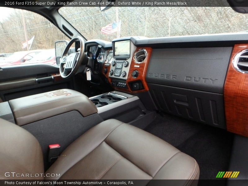 Oxford White / King Ranch Mesa/Black 2016 Ford F350 Super Duty  King Ranch Crew Cab 4x4 DRW