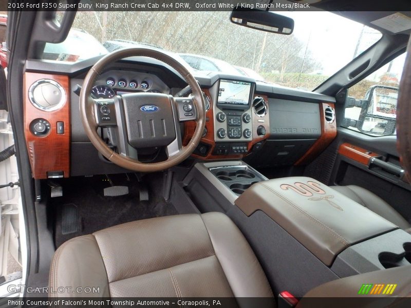  2016 F350 Super Duty  King Ranch Crew Cab 4x4 DRW King Ranch Mesa/Black Interior