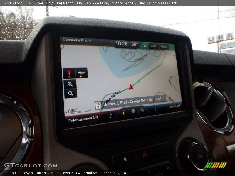 Oxford White / King Ranch Mesa/Black 2016 Ford F350 Super Duty  King Ranch Crew Cab 4x4 DRW