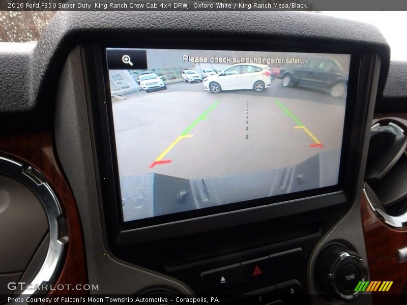 Oxford White / King Ranch Mesa/Black 2016 Ford F350 Super Duty  King Ranch Crew Cab 4x4 DRW
