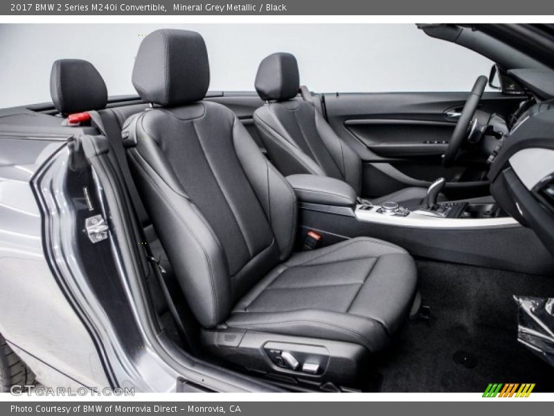  2017 2 Series M240i Convertible Black Interior