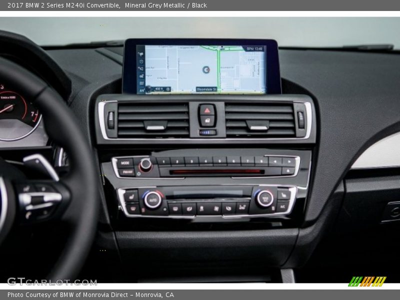 Controls of 2017 2 Series M240i Convertible