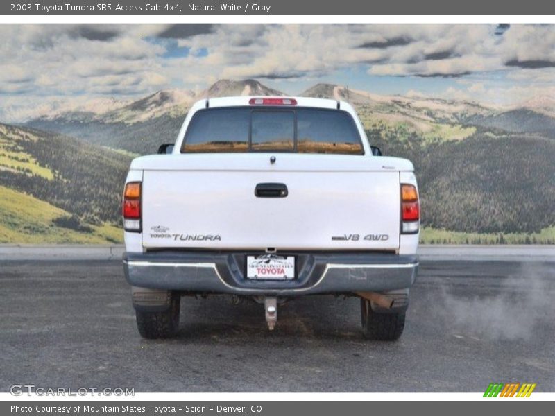 Natural White / Gray 2003 Toyota Tundra SR5 Access Cab 4x4