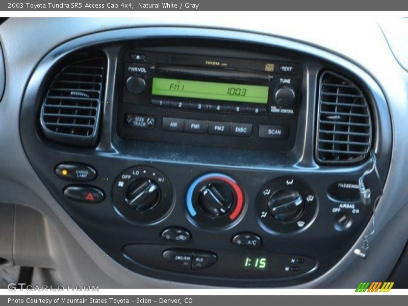 Natural White / Gray 2003 Toyota Tundra SR5 Access Cab 4x4
