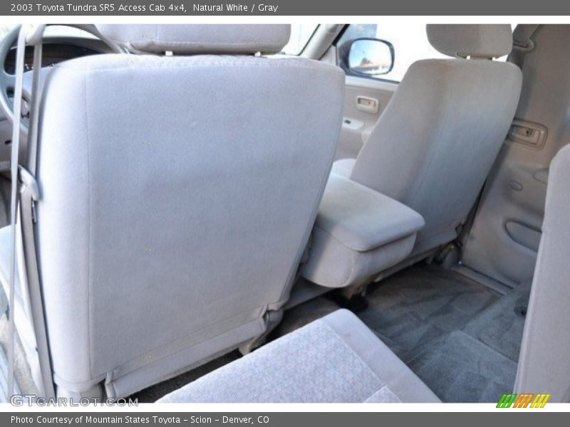 Natural White / Gray 2003 Toyota Tundra SR5 Access Cab 4x4