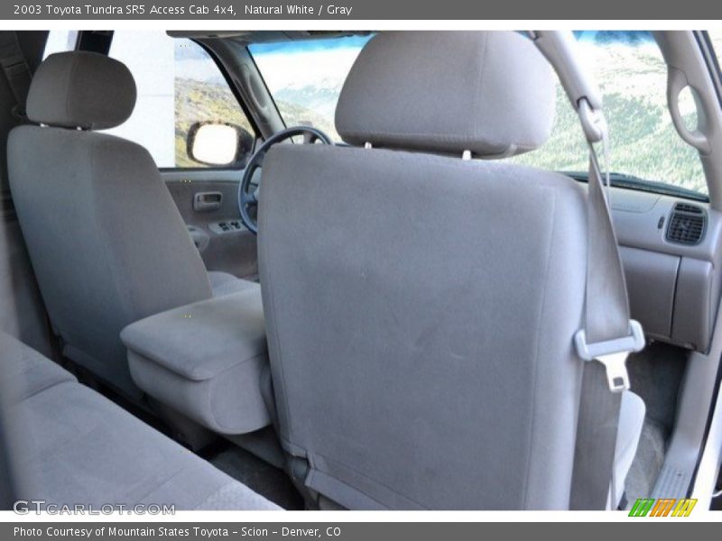 Natural White / Gray 2003 Toyota Tundra SR5 Access Cab 4x4
