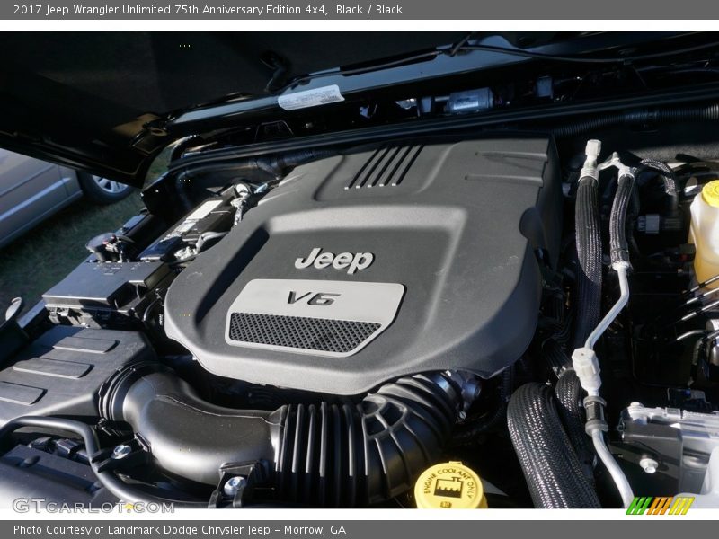 Black / Black 2017 Jeep Wrangler Unlimited 75th Anniversary Edition 4x4