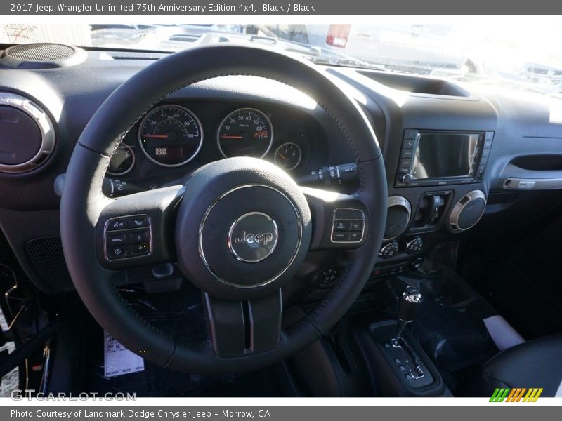 Black / Black 2017 Jeep Wrangler Unlimited 75th Anniversary Edition 4x4