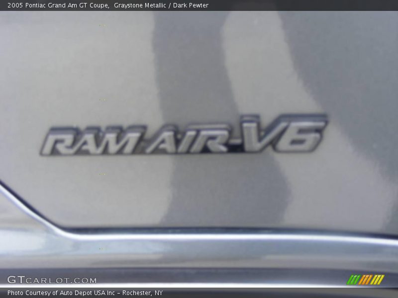 Graystone Metallic / Dark Pewter 2005 Pontiac Grand Am GT Coupe