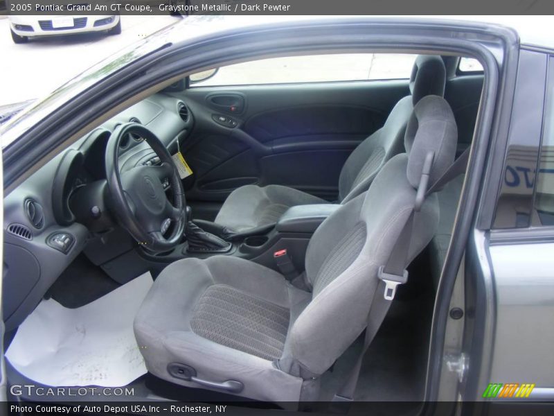 Graystone Metallic / Dark Pewter 2005 Pontiac Grand Am GT Coupe