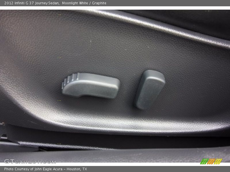 Moonlight White / Graphite 2012 Infiniti G 37 Journey Sedan