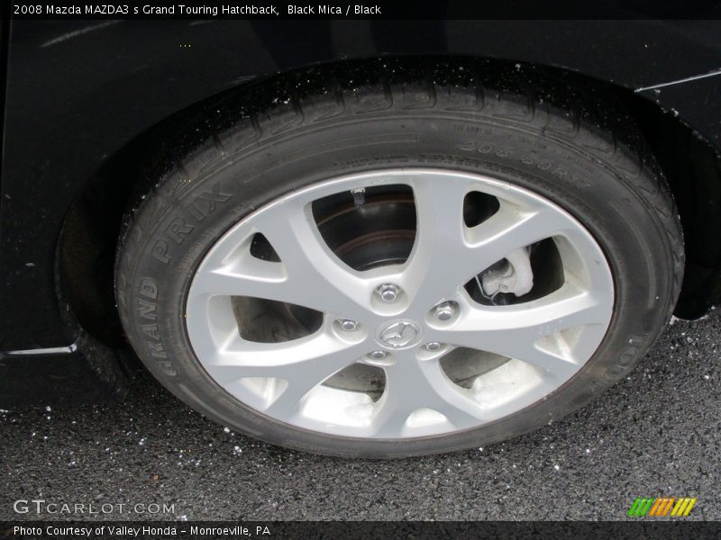 Black Mica / Black 2008 Mazda MAZDA3 s Grand Touring Hatchback