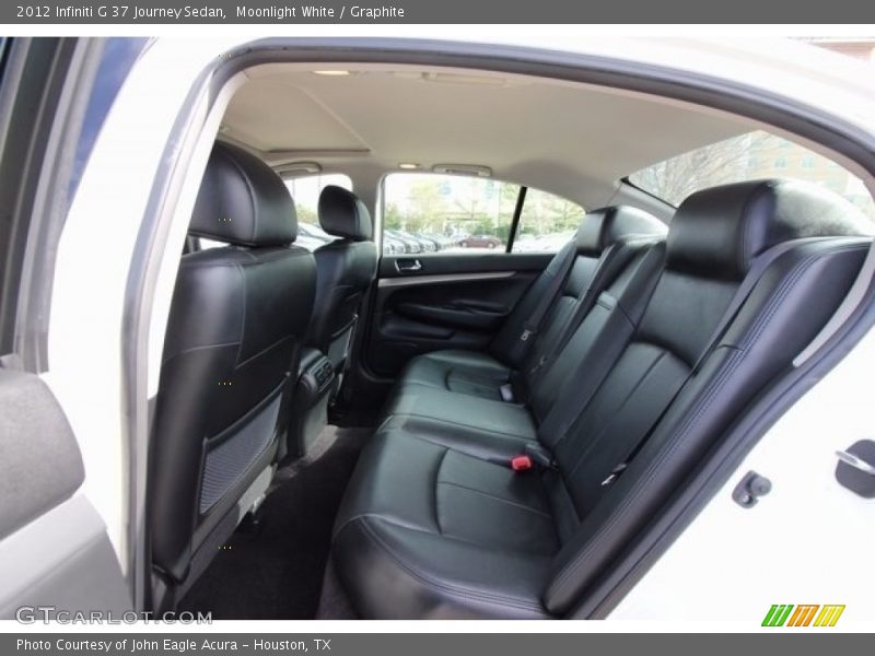 Moonlight White / Graphite 2012 Infiniti G 37 Journey Sedan