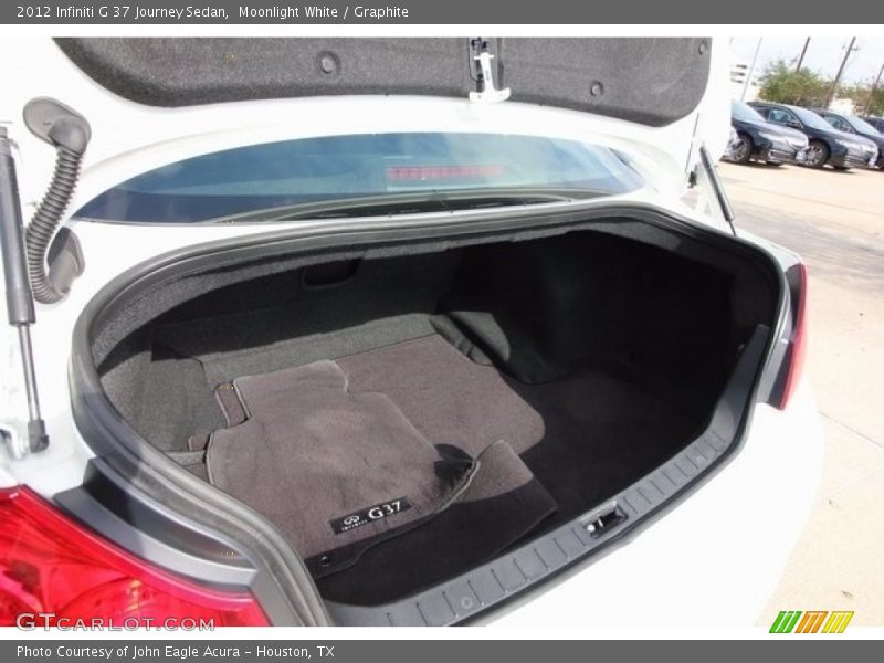 Moonlight White / Graphite 2012 Infiniti G 37 Journey Sedan