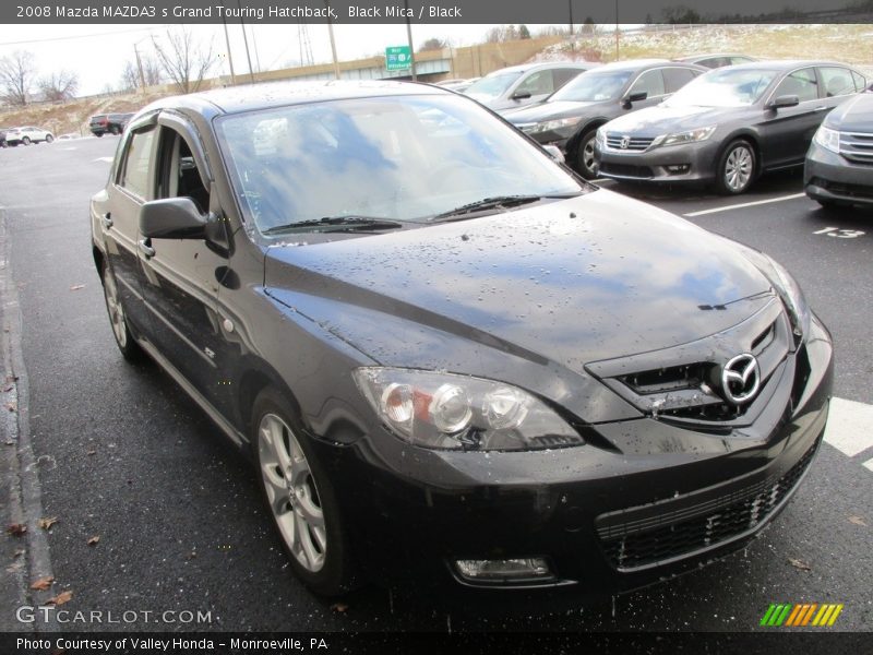 Black Mica / Black 2008 Mazda MAZDA3 s Grand Touring Hatchback