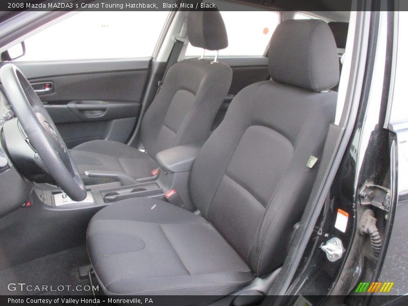 Black Mica / Black 2008 Mazda MAZDA3 s Grand Touring Hatchback